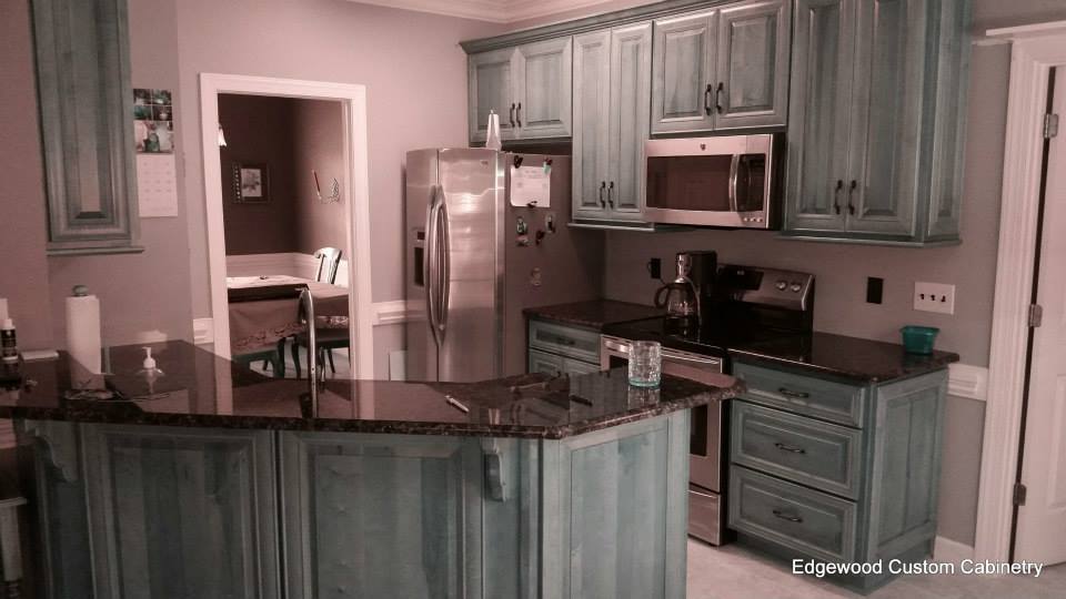 Adding Color To Your Kitchen Cabinetry Edgewood Cabinetry