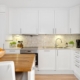 white kitchen